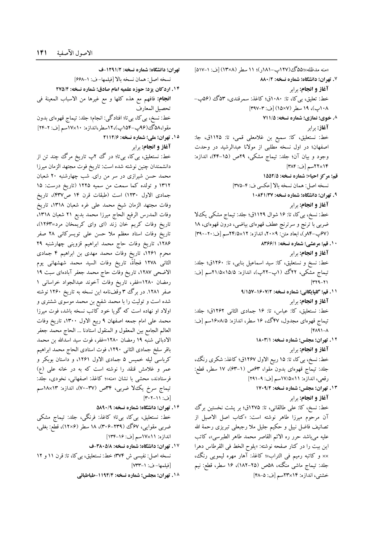 برگه‌ی ج ۴، ص ۱۴۱، ردیف ۱۴ در فنخا