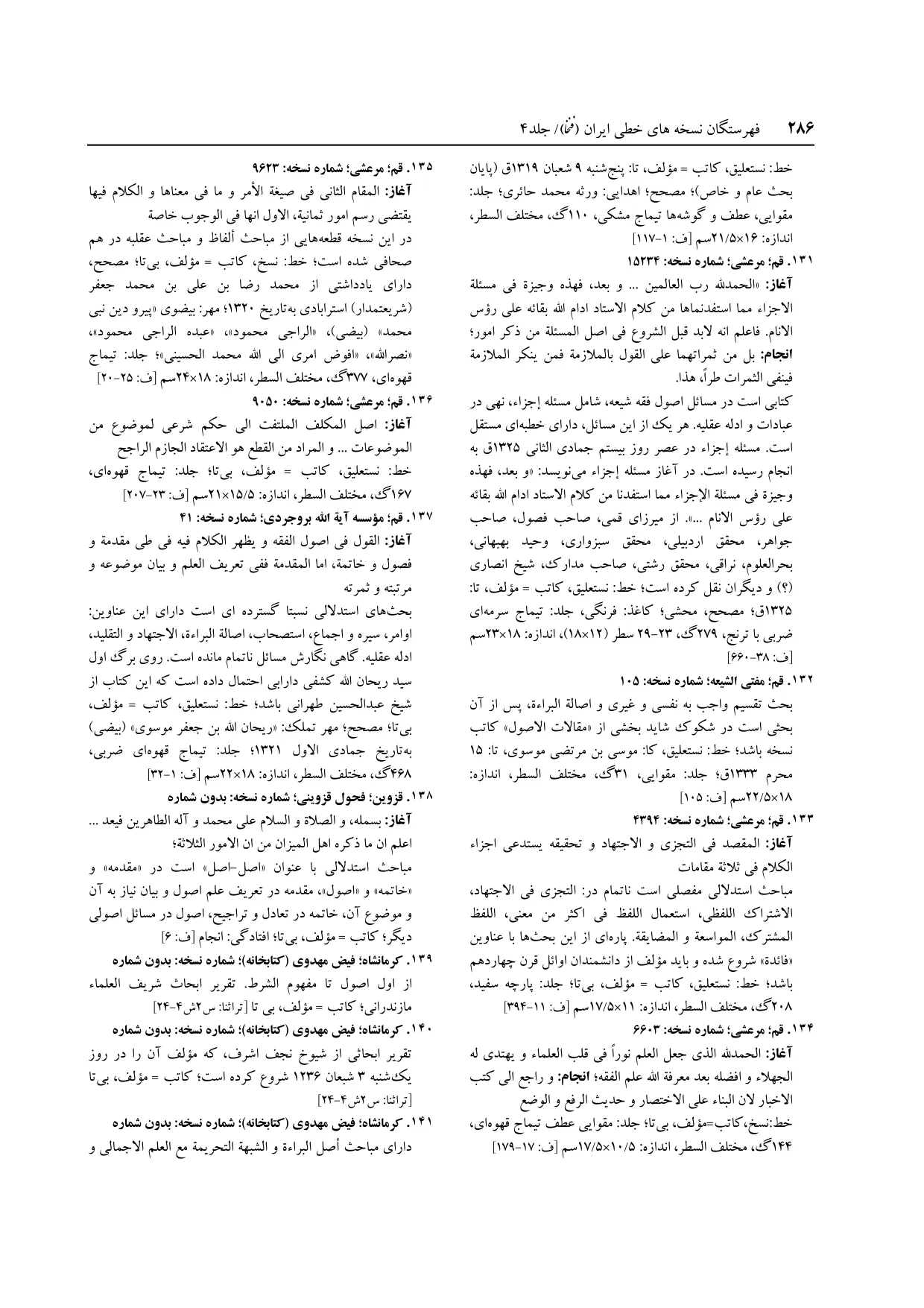 برگه‌ی ج ۴، ص ۲۸۶، ردیف ۱۰۷ در فنخا