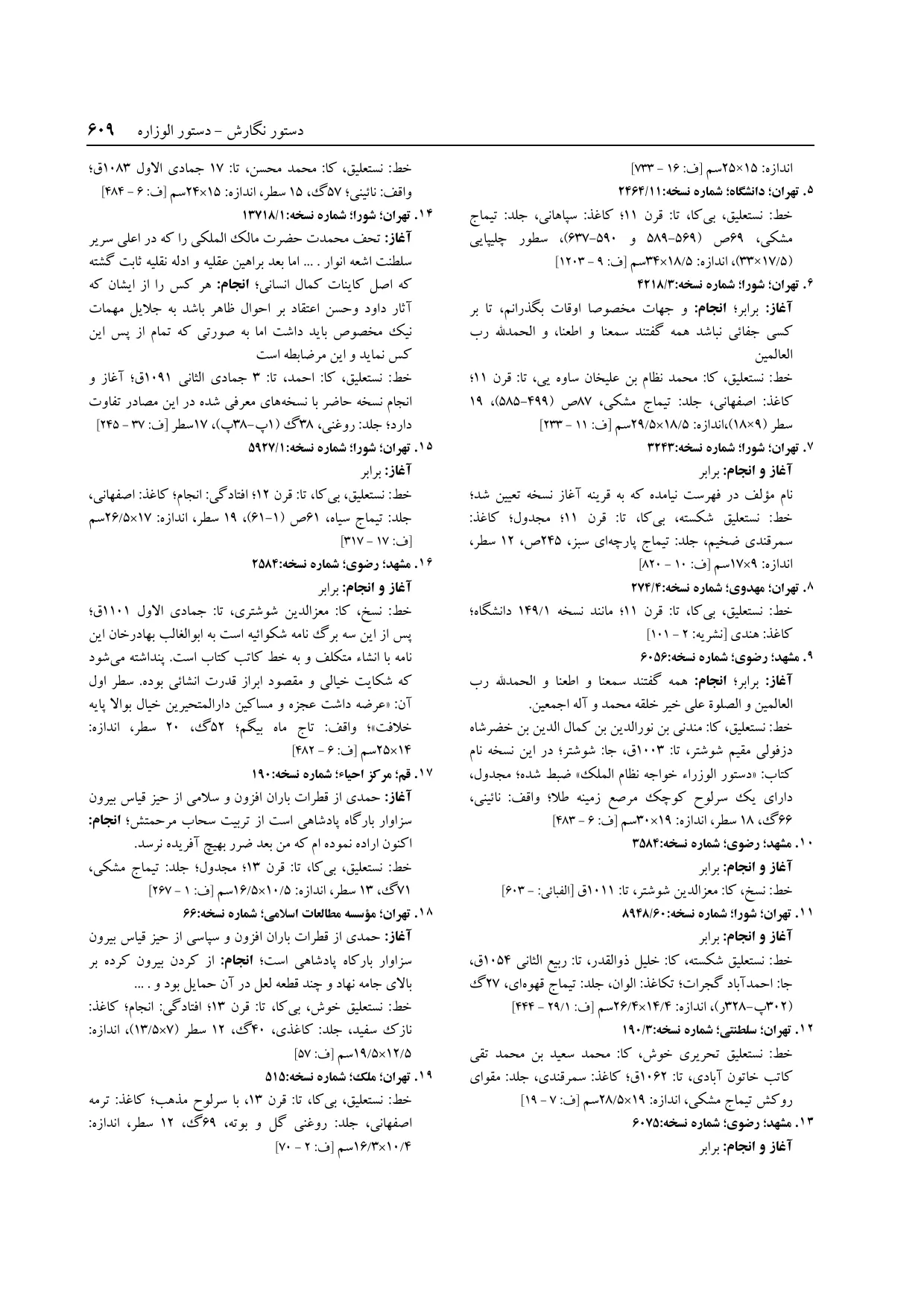 برگه‌ی فنخا، ج ۱۴، ص ۶۰۹، ردیف ۷