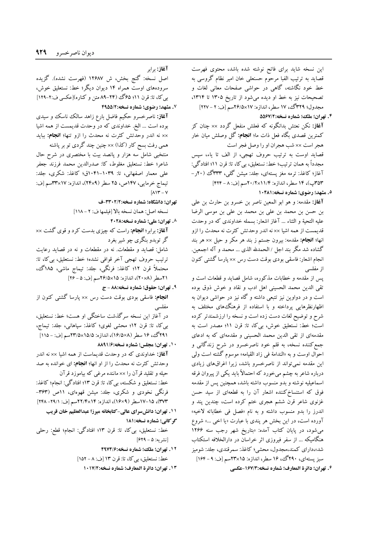 برگه‌ی ج ۱۵، ص ۹۲۹، ردیف ۱۱ در فنخا