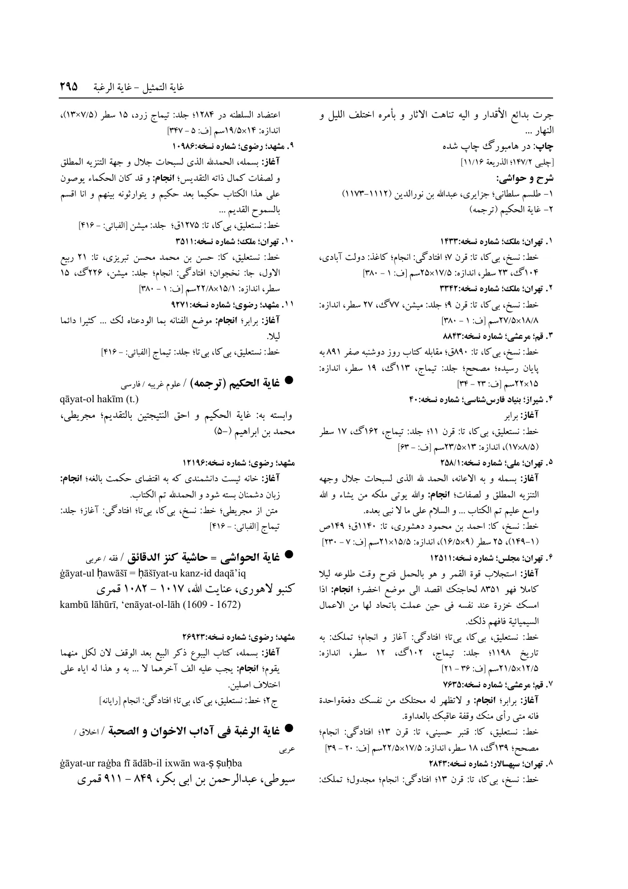 برگه‌ی ج ۲۳، ص ۲۹۵، ردیف ۴ در فنخا